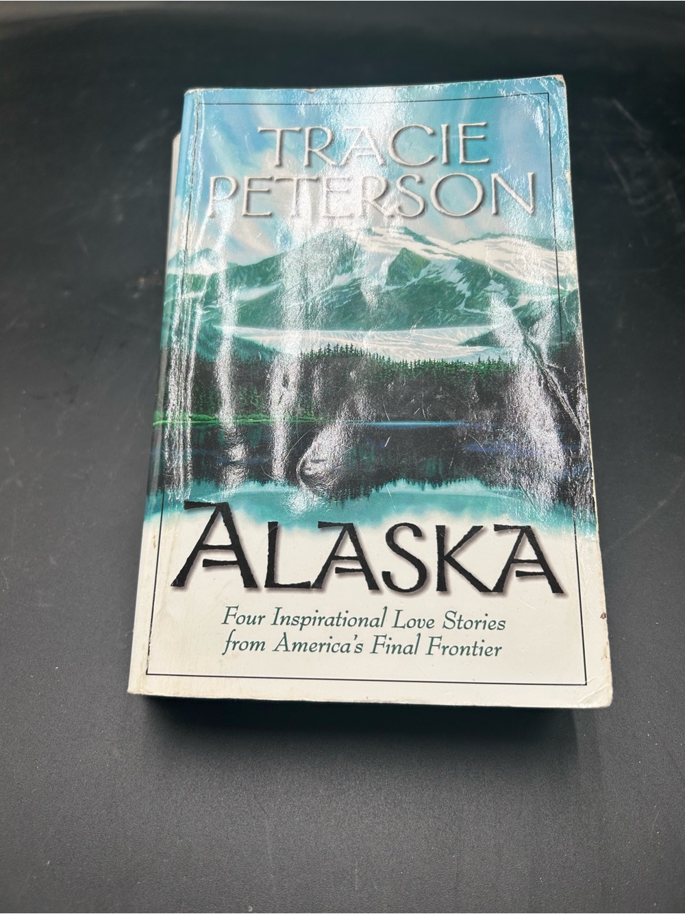 Alaska four inspirational love stories- Teal and White Decorative Book, romance
